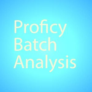 Proficy Batch Analysis
